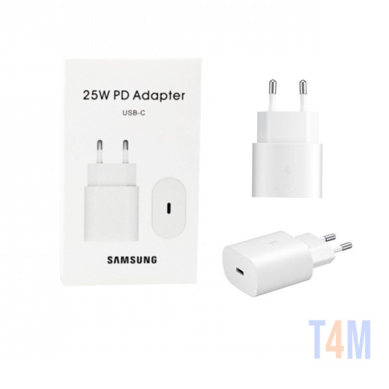 SAMSUNG CHARGER ADAPTER TYPE-C 25W PD WHITE
